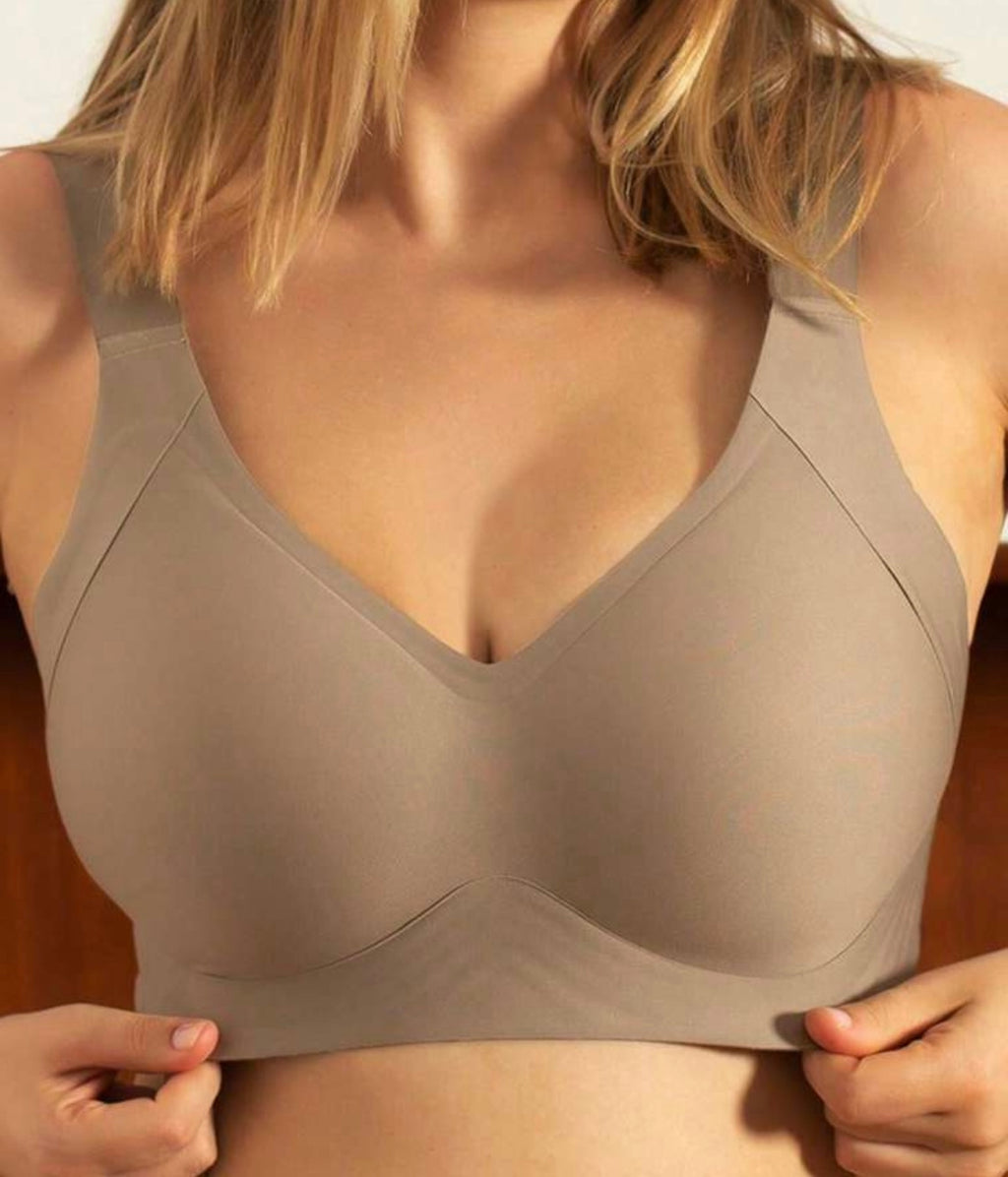 Gray Sports Bra