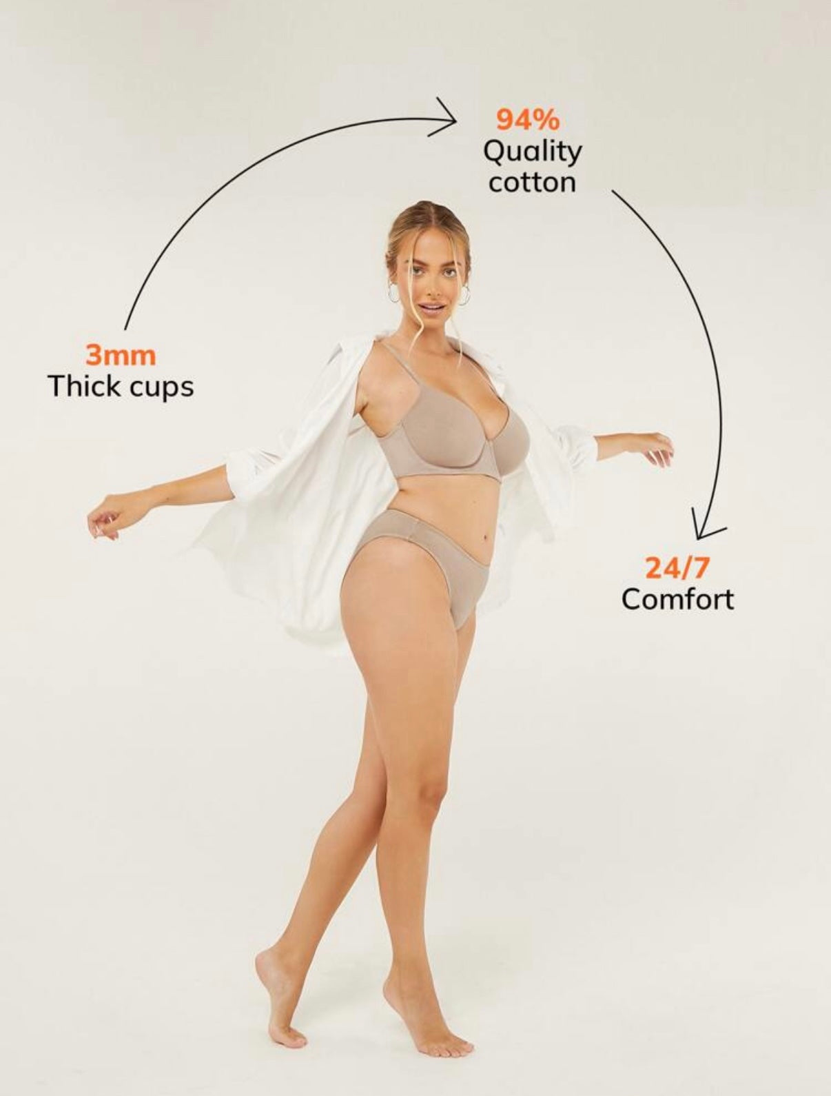 Cotton Bra