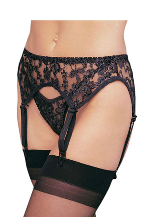 Valentine Lace Garter Belt