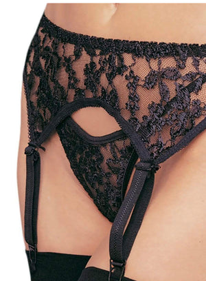 Valentine Lace Garter Belt