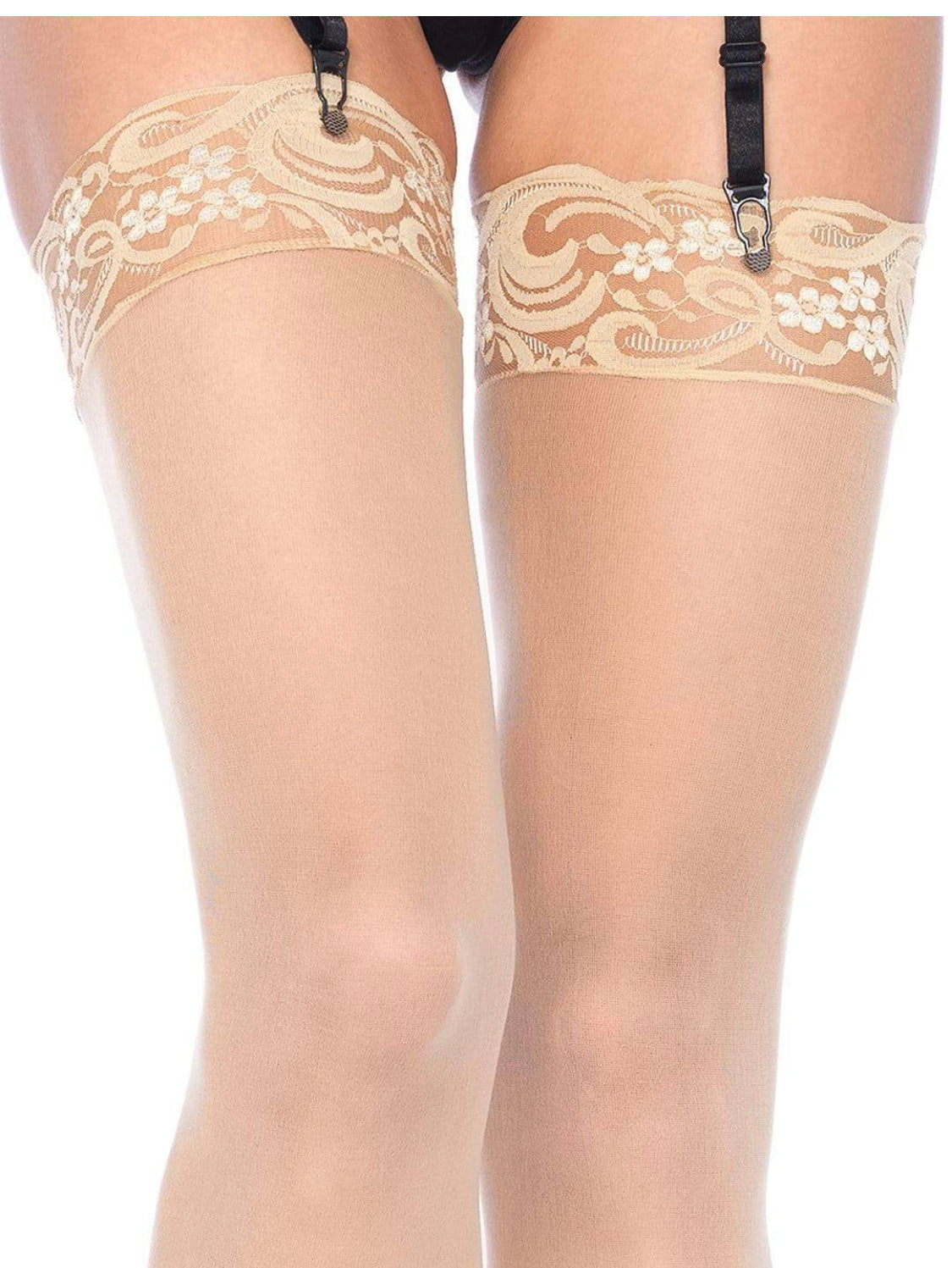 Hopeless Romantic Nylon Sheer Thi-Hi